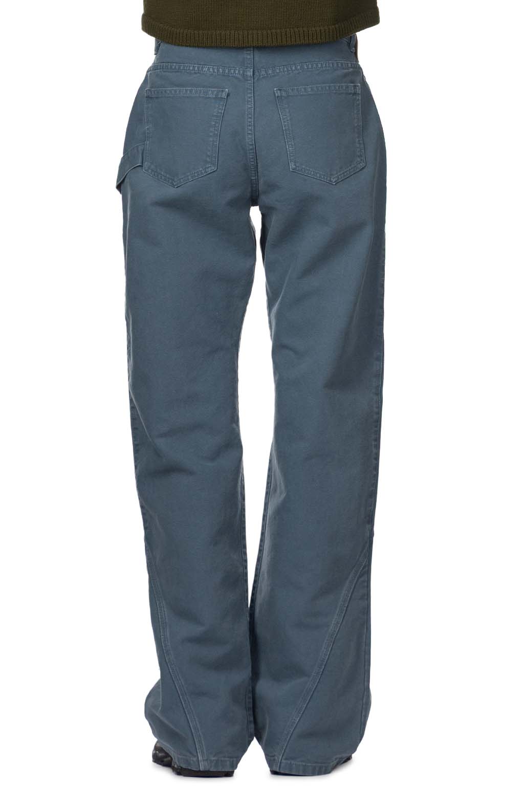 JW Anderson - Twisted Workwear Trousers - Steel Blue
